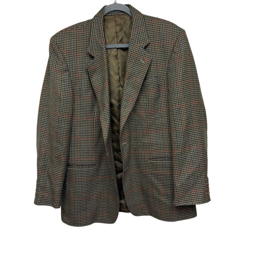 Burberry 100% wool multicolor men’s blazer
